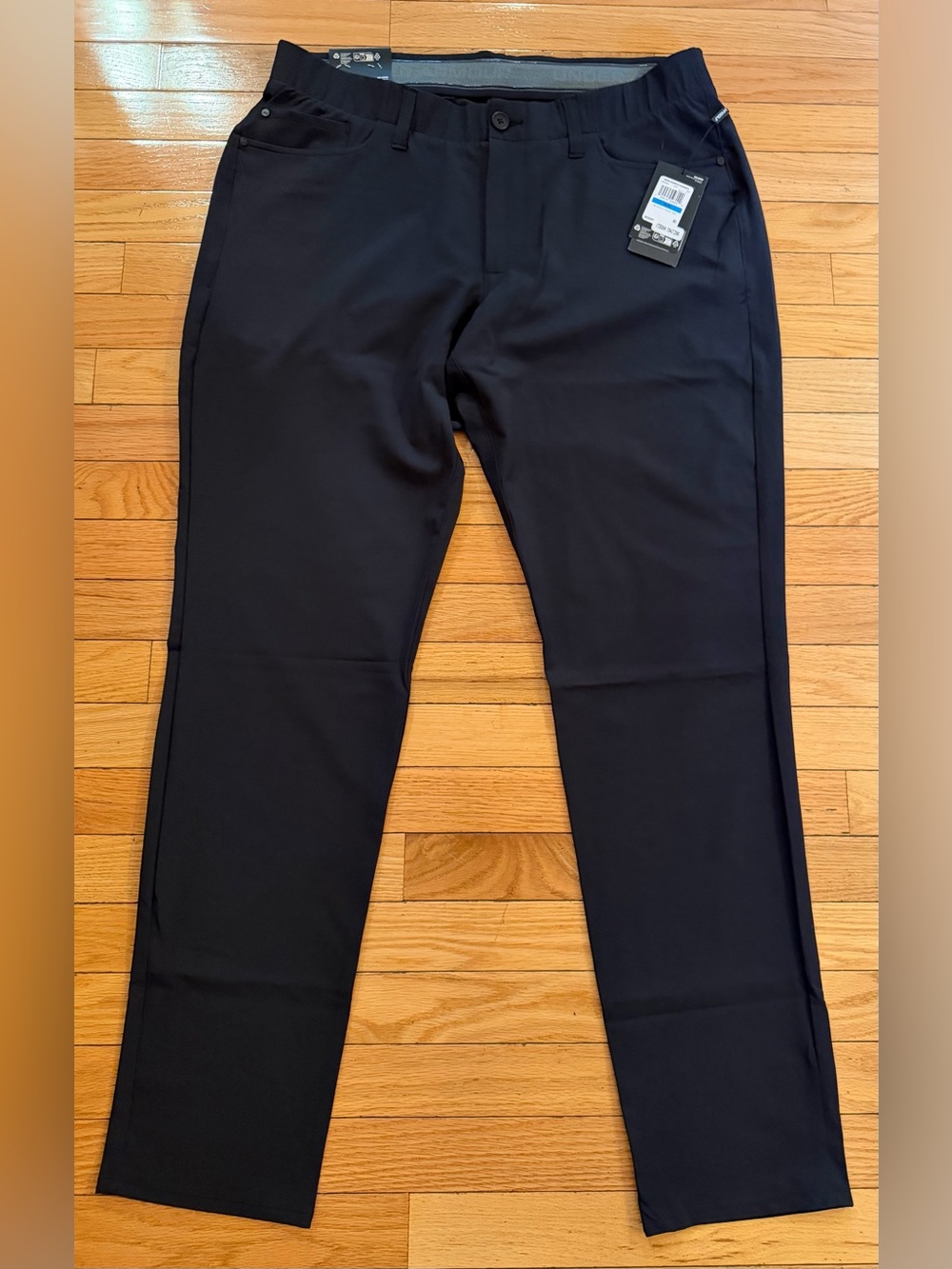 NWT Under Armour UPF 50 Black UA Drive 5 Pocket Golf Pants 1364934 Men’s 36 X 32